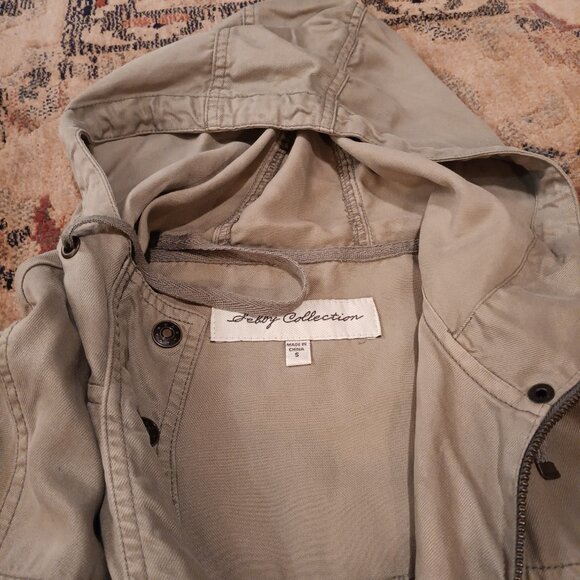 SEBBY COLLECTION Hooded Utility Jacket S - Picture 4 of 13